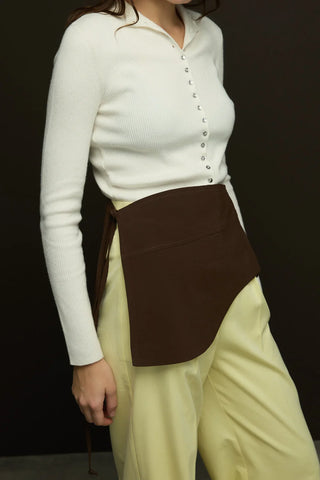 Seyyar Bel Kemeri Kahverengi