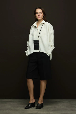 Sienna Manşetli Gömlek Ekru