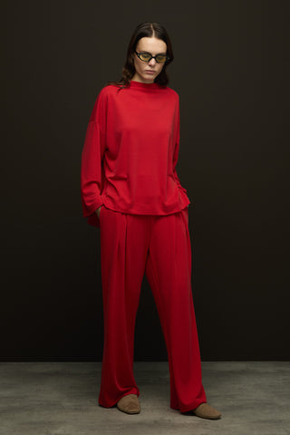 Soe Oversize Tunik Kırmızı
