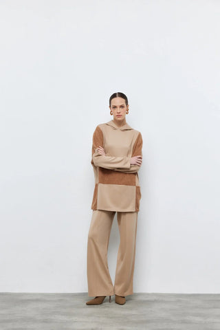 Oyşo Kuzu Eşofman Takım Camel