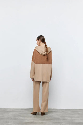 Oyşo Kuzu Eşofman Takım Camel