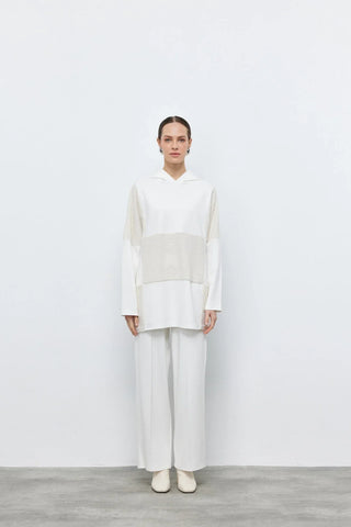 Oyşo Kuzu Eşofman Takım Ekru