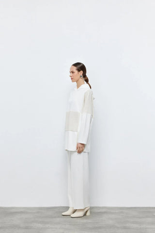 Oyşo Kuzu Eşofman Takım Ekru