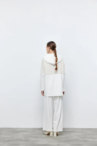 Oyşo Kuzu Eşofman Takım Ekru