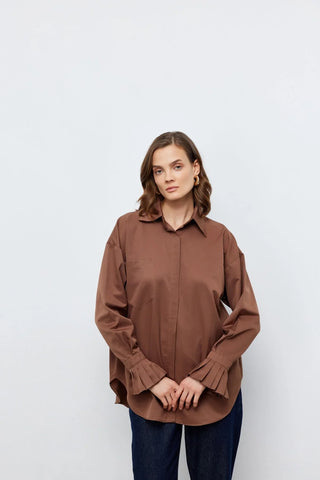 Paris Gömlek Kahverengi