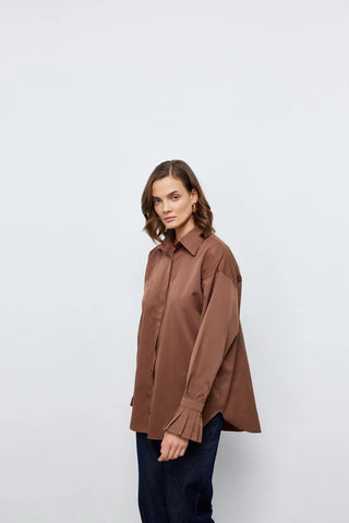 Paris Gömlek Kahverengi