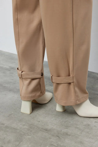 Poly Fermuarlı Oyşo Takım Camel