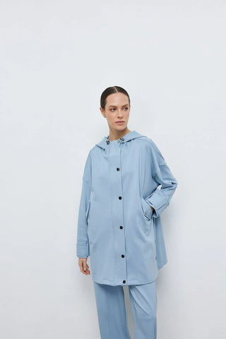 Poly Fermuarlı Oyşo Takım Mavi