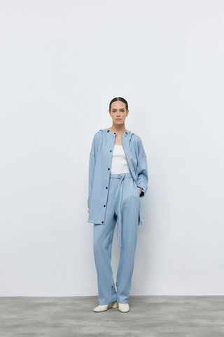 Poly Fermuarlı Oyşo Takım Mavi