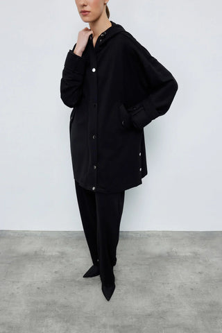 Poly Fermuarlı Oyşo Takım Siyah