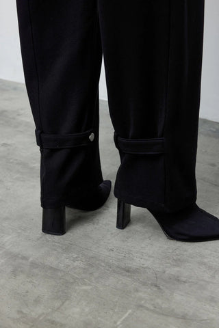 Poly Fermuarlı Oyşo Takım Siyah