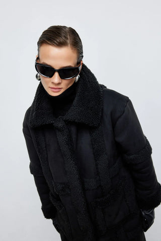 Kürk Kaban Siyah