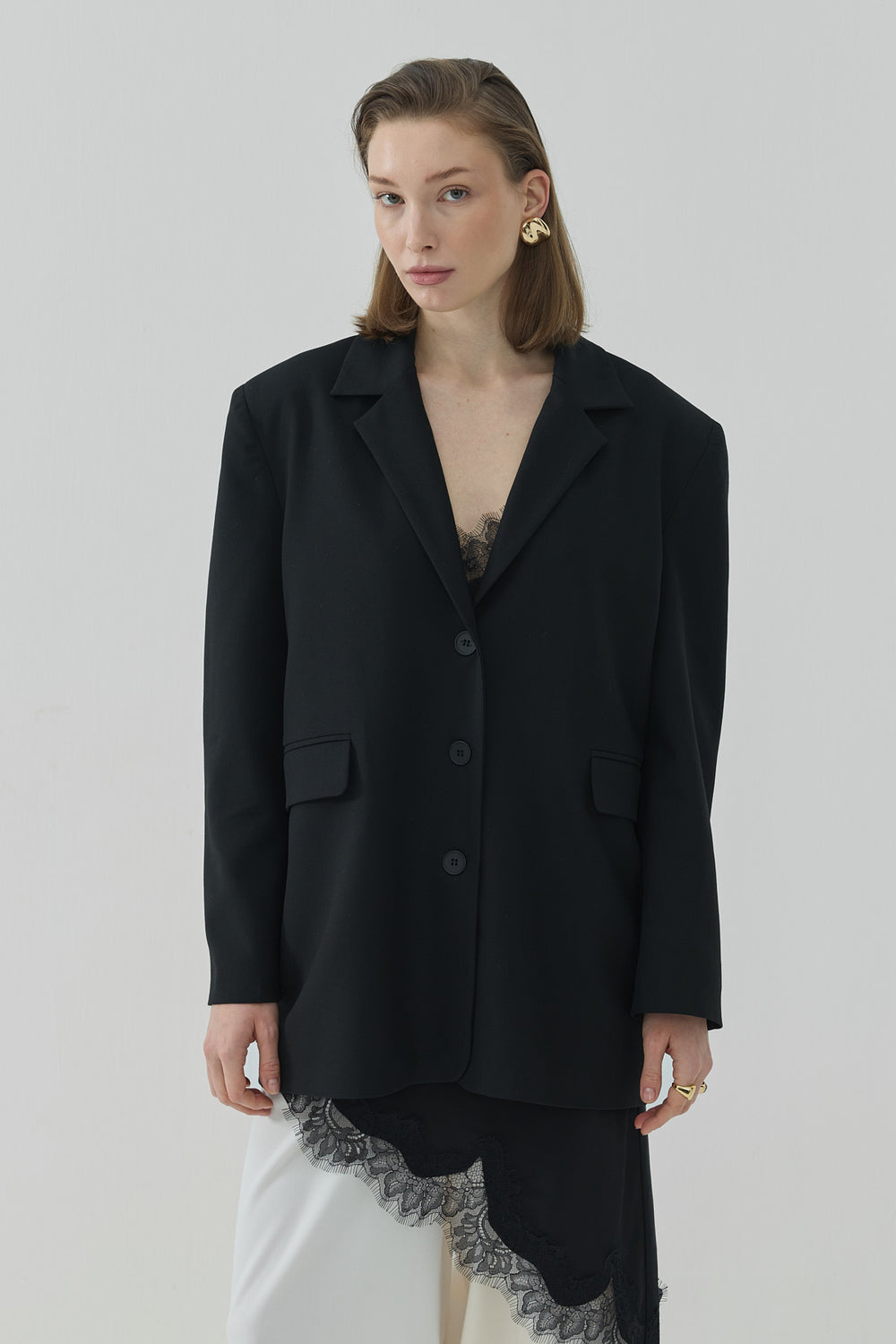 Arwen Blazer Ceket Siyah
