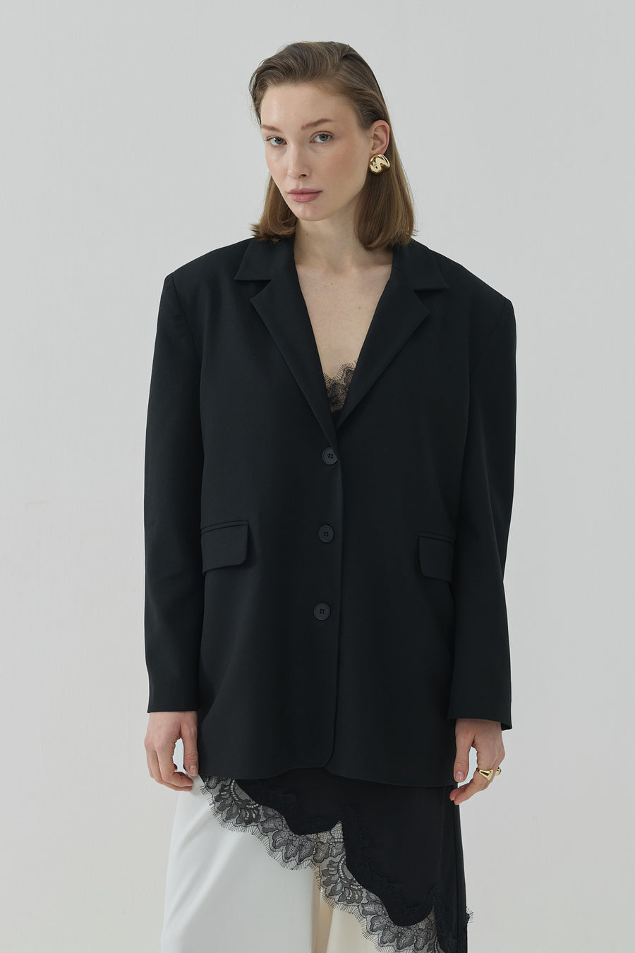 Arwen Blazer Ceket Siyah