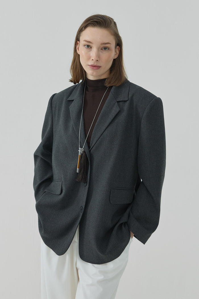 Arwen Blazer Ceket Antrasit