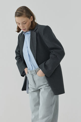 Arwen Blazer Ceket Antrasit