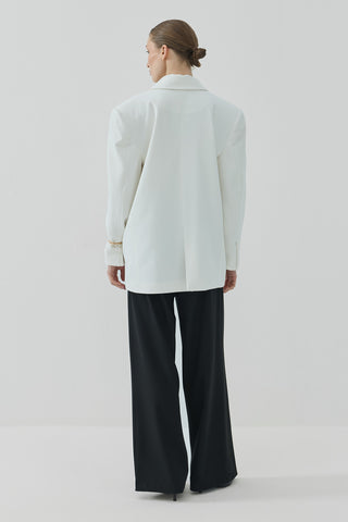 Arwen Blazer Ceket Ekru