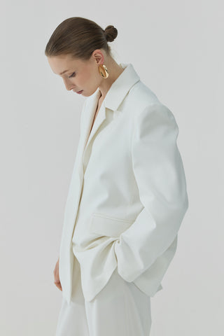 Arwen Blazer Ceket Ekru