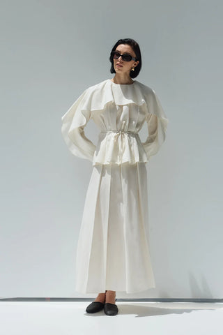 Perna Keten Etek Ekru