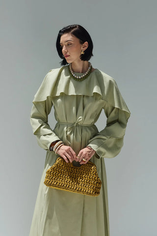 Perna Keten Bluz Açık Yeşil