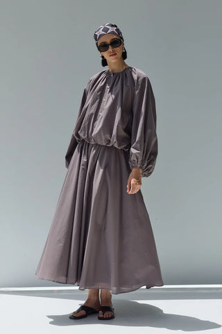 Kuda Balon Gömlek Vizon