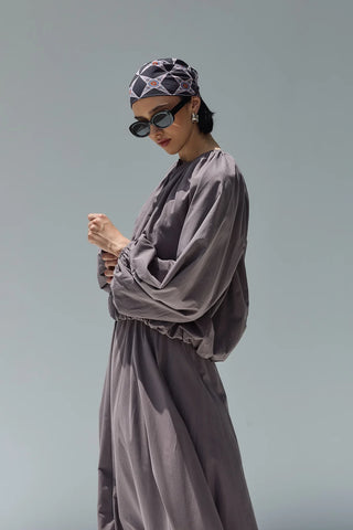 Kuda Balon Gömlek Vizon