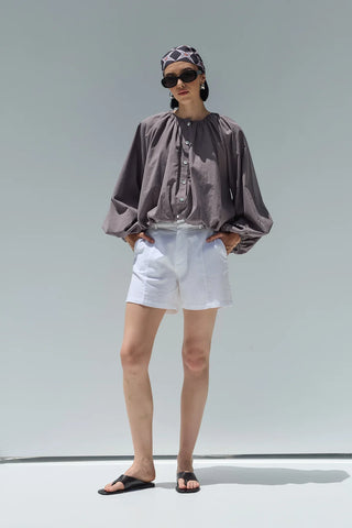 Kuda Balon Gömlek Vizon