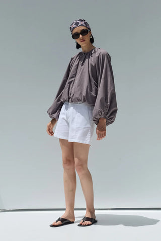 Kuda Balon Gömlek Vizon