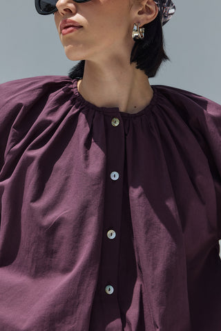 Kuda Balon Gömlek Mürdüm