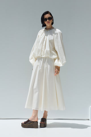 Kuda Kloş Etek Ekru