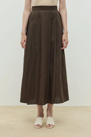 Perna Keten Etek Kahverengi