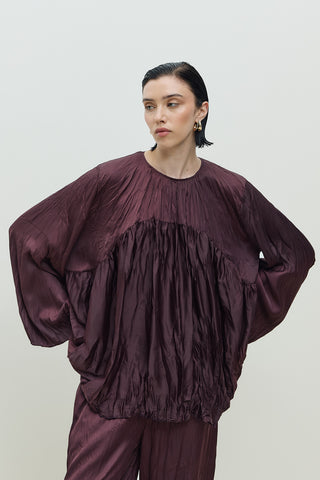 Saty Kraşlı Takım Bordo