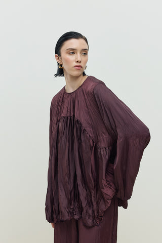 Saty Kraşlı Takım Bordo