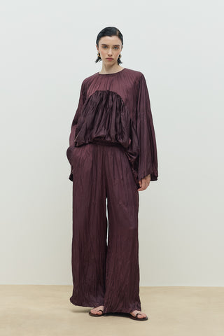 Saty Kraşlı Takım Bordo