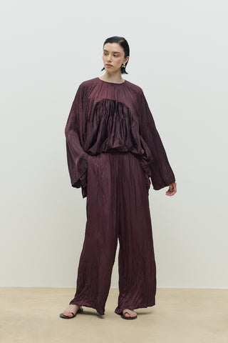 Saty Kraşlı Takım Bordo