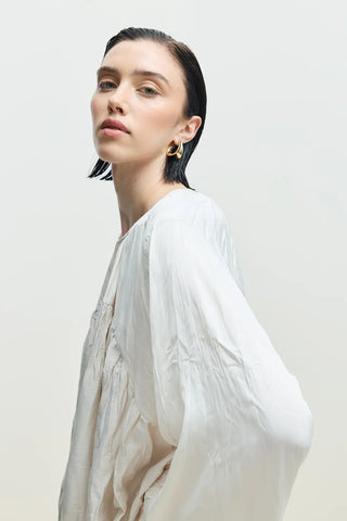 Saty Kraşlı Takım Ekru