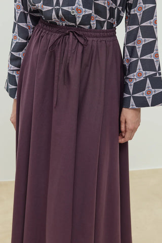 Kuda Kloş Etek Mürdüm