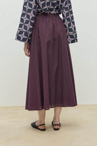 Kuda Kloş Etek Mürdüm