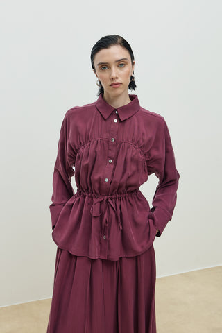 Palm Etekli Takım Mürdüm