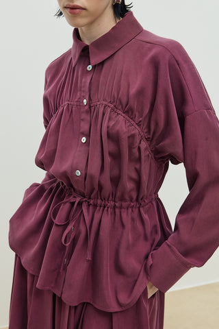 Palm Etekli Takım Mürdüm