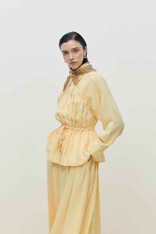 Palm Etekli Takım Sarı