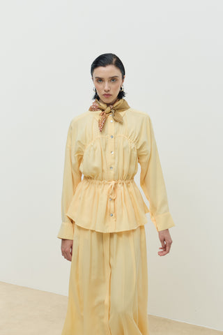 Palm Etekli Takım Sarı