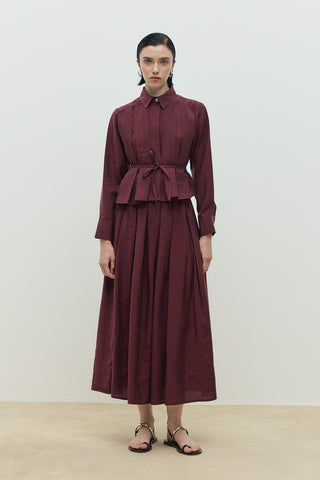 Nella Etekli Takım Bordo