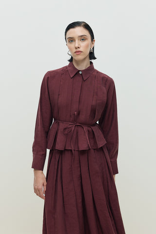 Nella Etekli Takım Bordo