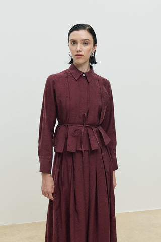 Nella Etekli Takım Bordo