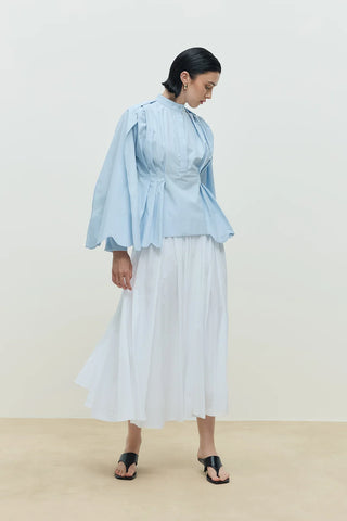 Pelerin Gömlek Mavi