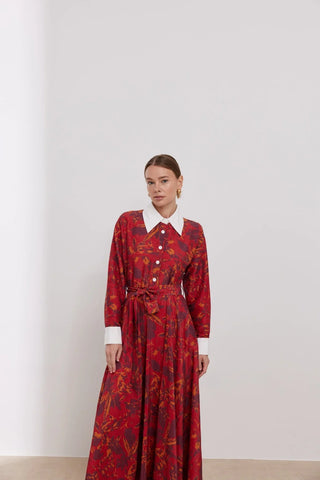 Jasmin Elbise Nar Çiçeği