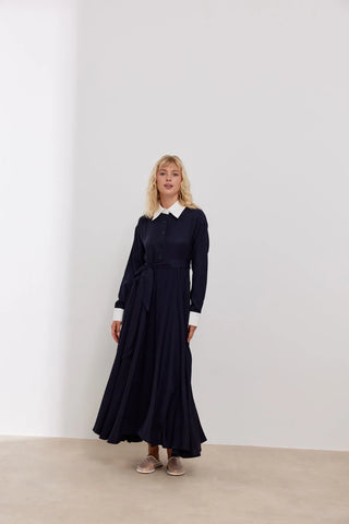 Jasmin Elbise Lacivert