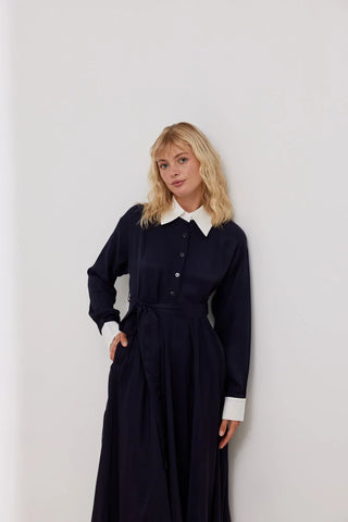 Jasmin Elbise Lacivert