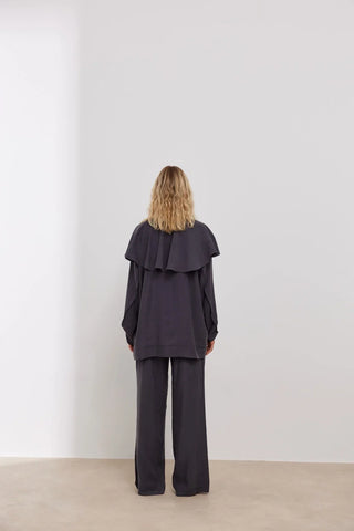 Modal Yakası Seyyar Takım Antrasit